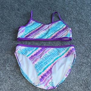 Girls two piece bathing suite